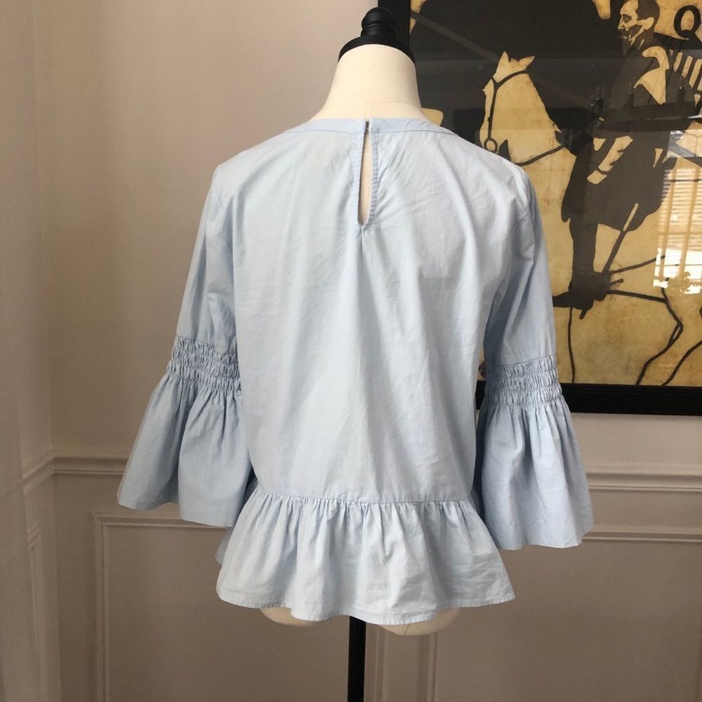 Anthropologie Maeve Marilla Ruffled Blouse S - Picture 4 of 7